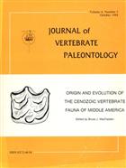 Origin and evolution of the Cenozoic vertebrate fauna of Middle America
