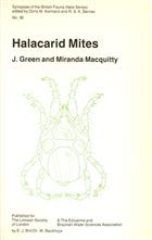 Halacarid Mites (Arachnida: Acari) (Synopses of the British Fauna 36)