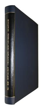 'Fishes of Lake Tanganyika and Lake Ngami': (1) Report on the collection of fishes made by Mr J.E.S. Moore in Lake Tanganyika during his expedition 1895-96; (2) Second contribution to the Ichthyology of Lake Tanganyika, on the fishes obtained by the Congo Free State Expedition under Lieut. Lemaire in 1898; (3) Third contribution to the Ichthyology of Lake Tanganyika - Report on the collection of fishes made by Mr J.E.S. Moore in Lakes Tanganyika and Kivu during his second expedition 1899-1900; (