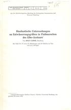 Biozönotische Untersuchungen an Entwässerungsgraben in Flußmarschen des Elbe-Aestuars