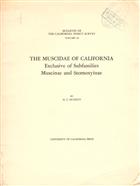 The Muscidae of California: Exclusive of Subfamilies Muscinae and Stomoxyinae