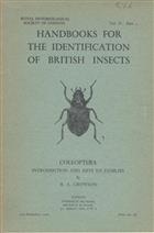 Coleoptera. Introduction and Key to Families (Handbooks for the Identification of British Insects 4/1)