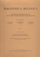 Monograph of the Genus Aponogeton (Aponogetonaceae)