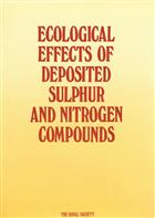 The Ecological Effects of Deposited Sulphur and Nitrogen Compounds