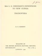 Miss L.E. Cheesman's Expedition to New Guinea Trichoptera