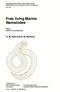 Free-living marine nematodess. Pt 2 (Synopses of the British Fauna 38)