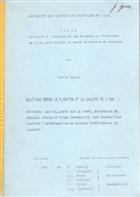 Relations entre le plancton et la qualite de l’eau: Incidence des pollutants sur le profil biologique de quelques canaux et étude comparative des interactions plancton/autoépurification en bassins expérimentaux de lagunage