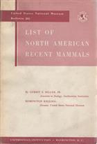 List of North American Recent Mammals