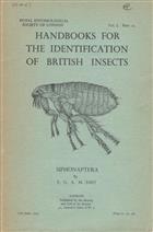 Siphonaptera (Handbooks for the Identification of British Insects 1/16)