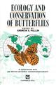 Ecology and Conservation of Butterflies