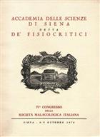 Atti del IV° Congresso della Società Malacologica Italiana (Siena 6-9 ottobre 1978)