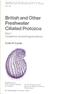 British and Other Freshwater Ciliated Protozoa. Part I. Ciliophora: Kinetofragminophora (Synopses of the British Fauna 22)