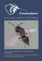 An annotated catalogue of the Iranian Pteromalidae (Hymenoptera: Chalcidoidea):
