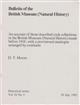 An Account of those described Rock Collections in the British Museum (Natural History) made before 1918 with a provisional Catalogue arranged by Continent