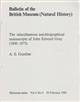 The miscellaneous autobiographical manuscripts of John Edward Gray (1800-1875)