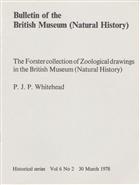 The Forster Collection of Zoological Drawings in the British Museum (Natural History)