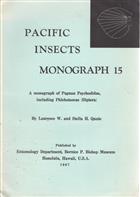 A Monograph of Papuan Psychodidae, including Phlebotomus (Diptera)
