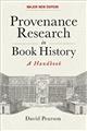 Provenance Research in Book History: A Handbook