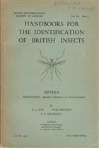 Diptera 2. Nematocera: families Tipulidae to Chironomidae (Handbooks for the Identification of British Insects 9/2