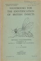 Diptera Cyclorrhapha. Calyptrata (I) Section (a). Tachinidae and Calliphoridae (Handbooks for the Identification of British Insects 10/4a)