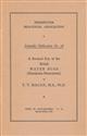 A Revised Key to the British Water Bugs (Hemiptera-Heteroptera): with notes on their Ecology