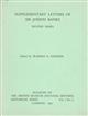Supplementary Letters of Sir Joseph Banks. + Second Series