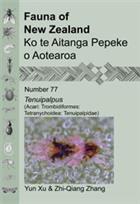 Tenuipalpus (Acari: Trombidiformes: Tetranychoidea: Tenuipalpidae) Fauna of New Zealand 77