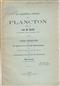 La Répartition verticale du Plancton dans le Lac de Zurich de décmebre 1900 à décembre 1901