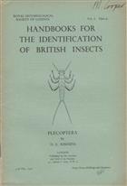 Plecoptera  (Handbooks for the Identification of British Insects 1/6)