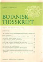 The Centenary of the Copenhagen Botanical Garaden 9 October 1974