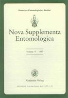 Bibliographie der Bestimmungstabellen europaeischer Insekten (1991-1995)