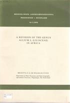 Revision of the Genus Allium L. (Liliaceae) in Africa