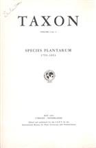 Species Plantarum 1753-1953