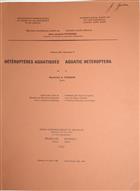 Hétéroptères Aquatiques - Aquatic Heteroptera (Hydrobiological Survey of the Lake Bangweulu Luapula River Basin, Vol. XIV, Fasc. 11)