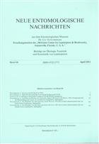 (1) Vorarbeit zur Revision der Eumorpha obliquus (Rothschild & Jordan, 1903)-Artengruppe mit der Beschreibung ener neuen Art aus Bolivien (Lepidoptera: Sphingidae); (2) Zur Kenntnis von Macroglossum sitiene Walker, 1856 und zu dieser phaenotypisch nahe stehende Arten (Lepidoptera: Sphingidae); (3) Zur Kenntnis von Macroglossum limata Swinhoe, 1892 und zu dieser phaenotypisch nahe stehenden Arten (Lepidoptera: Spingidae); (4) Catalogue of the Family Cossidae of the Old World (Lepidoptera)