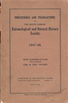 Proceedings and Transactions of The South London Entomological and Natural History Society 1947-1948/1948-1949/1949-1950