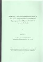 The Ecology, Conservation and Population Genetics of three species of Zygaenid moths, Zygaena lonicerae, Zygaena purpuralis and Zygaena filipendulae in North West Scotland