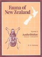 Fauna of New Zealand 3: Anthribidae (Coleoptera)