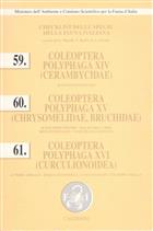 Checklist delle Specie della Fauna Italiana: 59. Coleoptera Polyphaga XIV (Cerambycidae); 60. Coleoptera Phytophaga XV (Chrysomelidae, Bruchidae); 61. Coleoptera Phytophaga XVI (Curculionoidea)