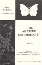 The Amateur Entomologist Volume 10