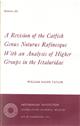 A Revision of the Catfish Genus Noturus Rafinesque with an Analysis of Higher Groups in the Ictaluridae