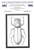 The Coleopterists Bulletin Vol 69(4)
