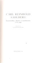 Carl Reinhold Sahlberg, Luonnontutkija, Yliopisto- Ja Maatalousmies 1779-1860