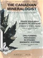 Phase Equilibria in Basaltic Systems A Tribute to Peter L. Roeder / Ore-Forming Processes in Dynamic Magmatic Systems