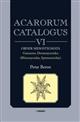 Acarorum Catalogus VI: Order Mesostigmata. Gamasina: Dermanyssoidea (Rhinonyssidae, Spinturnicidae