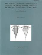 The eurypterid Stoermeropterus conicus from the lower Silurian Pentland Hills, Scotland