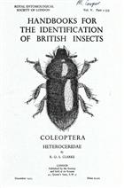 Heteroceridae (Handbooks for the Identification of British Insects 5/2c)