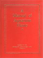 A Manual of Aquarium Plants