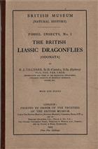 TheBritish Liassic Dragonflies (Odonata) (Fossil Insects, No. 1)