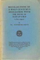 Recollections of a Half-Century's Association with the House of Batsford (1893-1943)